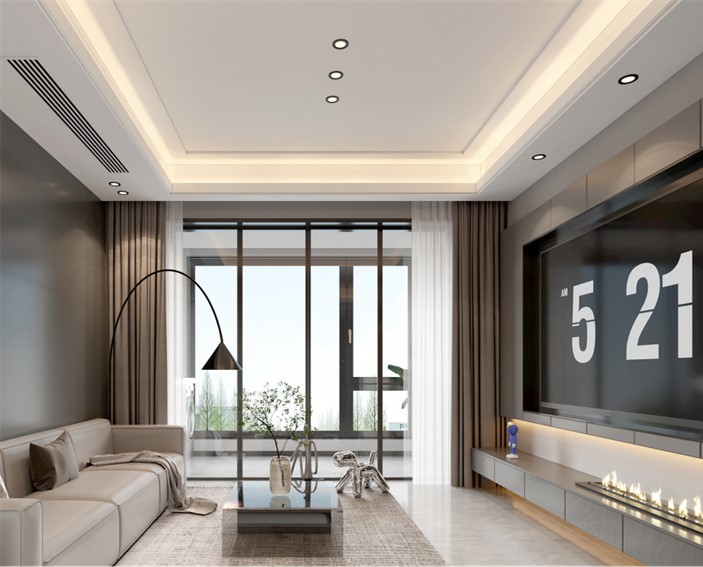 Assembled ceiling